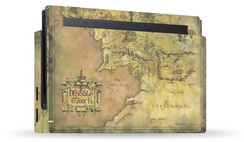 Head Case Designs Officially Licensed The Lord Of The Rings The Fellowship Of The Ring Map Of The Middle Earth Graphic Art Vinyl Gaming Skin Decal Compatible With Nintendo Switch Console & Dock