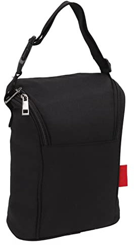 gernie Isolierte Tasche, Kühltasche für Babyflaschen, Große Kapazität, für Kindertagesstätte, Reisen, Einkaufen (Schwarz)