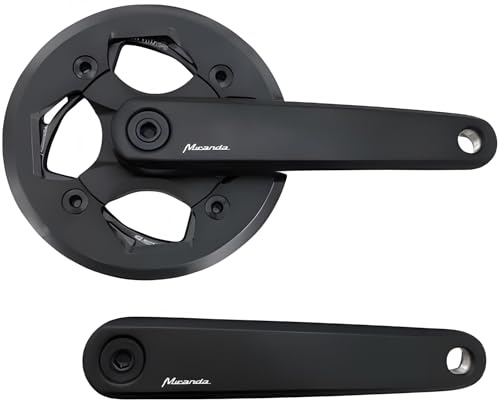 Miranda Kurbelgarnitur 34T E-Bike 170mm schwarz CG
