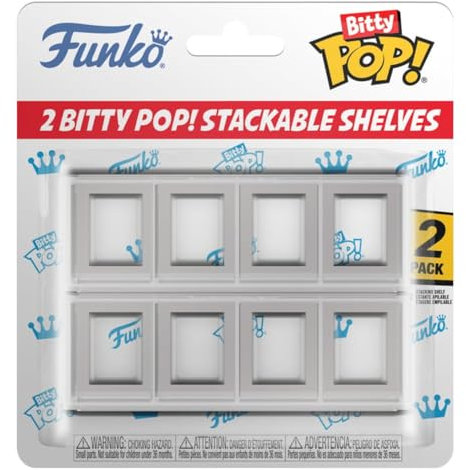 FUNKO Bitty POP!: Acrylic Display Case, 2-Pack
