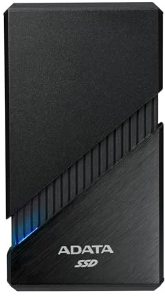 ADATA SE920 Portable SSD, 2TB External Solid State Drive, Speeds Up to 3,800MB/s, USB4 40Gbps Type C SSD for Gaming, Compatible with USB 3.2/2.0