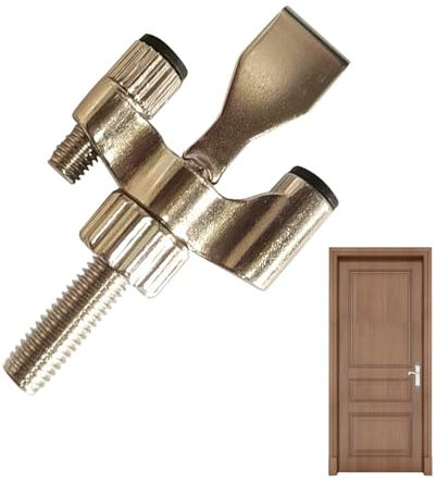 Serrures d'hôtel pour portes de voyage, serrure de porte d'hôtel,Serrure de porte de chambre d'hôtel en acier - Serrure de porte de sécurité domestique, butées de porte réglables, serrure