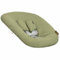 Ukje Funda protectora compatible con Stokke recién nacidos con almohadillas para cinturón | Accesorios para trona | Funda de tela para bebés y tronas pequeñas (groen wafel)