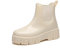 AONETIGER Stivali Pioggia Donna Impermeabile Stivali Gomma Leggere Antiscivolo Chelsea Stivaletti Outdoor Antivento Ankle Boot (06 Beige,39EU)