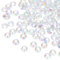 sourcing map 6000 Pcs Clear Resin Flatback Rhinestone SS16 4mm Resin Non Hotfix Rhinestones for Crafts DIY Design, Tumblers, Clothes, Makeup, Nail Art