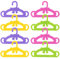 LuLiyLdJ 8-Stück puppenkleiderbügel kleiderschrank kleiderbügel mini puppen kleiderbügel kleiderbügel puppen kleiderbügel