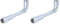 BRILLIANT TOOLS BT015013 Clé à douille double coudée, 13 mm [Powered by KS TOOLS] (Lot de 2)