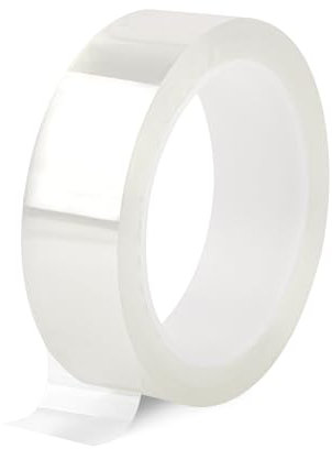 Neerow Cinta impermeable transparente, cinta adhesiva transparente para ventanas, 30 mm x 10 m, para invierno, ventana, puerta, techo, invernaderos, coche
