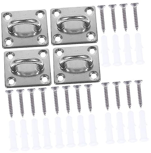 VALICLUD 4stücke Deckenhaken Aufhängung Für Hängematte Und Installieren Kompakte Hohe Tragfähigkeit Und Langlebigkeit