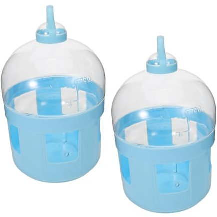 ibasenice 2pcs Pigeon Water Feeder for Cages Bird Water Feeder Drinker Dispenser for Racing Pet Bird Hanging in Garden Cage