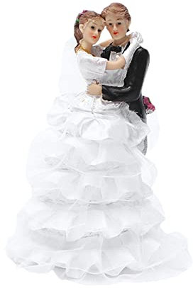 Hochzeitspaar Puppe Figur Party Hochzeit Dekoration Zubehör Frauen Männer Heirat Kuchen Dessert Dekoration