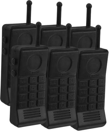 BESPORTBLE 6 Stück Teiliges Rollenspiel Telefon Set für Zubehör für Kreatives Spiel und Halloween Dress Up Sicher und Leicht für Outdoor Aktivitäten