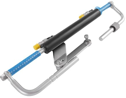 Hydraulisches Außenborder-Lenkset, 90HP Hydraulische Lenkung für Marine Boote mit Steuerpumpe, Helmzylinderpumpe mit 325kg Lenkkraft & 200bar Druck für Schiffshydrauliksysteme