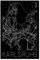artboxONE Poster 30x20 cm Städte Retro Map of Karlsruhe Germany - Bild Retro Karlsruhe Map