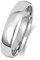 EDS Jewels 9 Karat (375) Weißgold 4mm Slight Court Form Herren/Damen - Trauring/Ehering/Hochzeitsring WJS151119KW