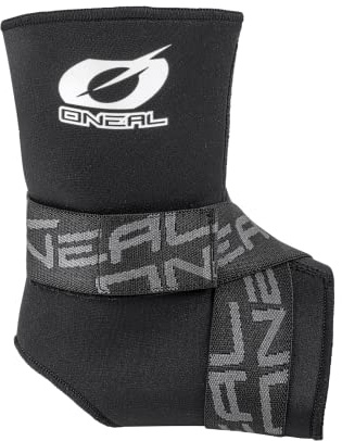 O'NEAL | Knöchelschützer | MX MTB Mountainbike Enduro Motorrad | Knöchelstütze aus Neopren, am linken & rechten Knöchel tragbar, Einzeln erhältlich | Ankle Stabilizer | Erwachsene | Schwarz | Größe L