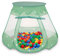 Selonis Tente 105X90cm/300 Balles Château avec Les Balles Plastiques Piscine À Balles pour Enfants, Menthe:Jaune/Vert/Bleu/Rouge/Orange