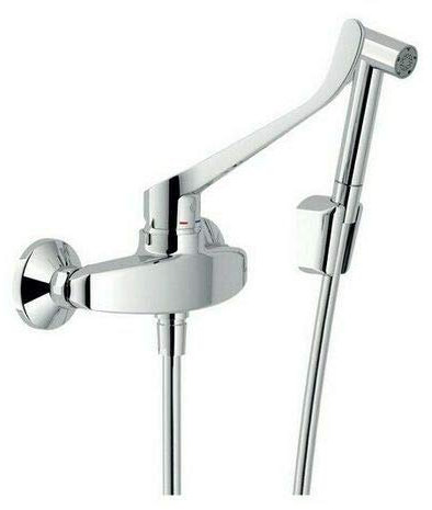 ASRD130/3CCR MISCELATORE MONOCOMANDO DOCCIA ESTERNA CON DOCCETTA CROMO NOBILI