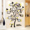 3D Wall Stickers Photo Frame Tree Wall Sticker Frame Decor Sticker Home Art Decor for Living Room Bedroom Hallway Kids' Room Frame Decor Sticker Home Decor (132 * 160cm, Yellow)