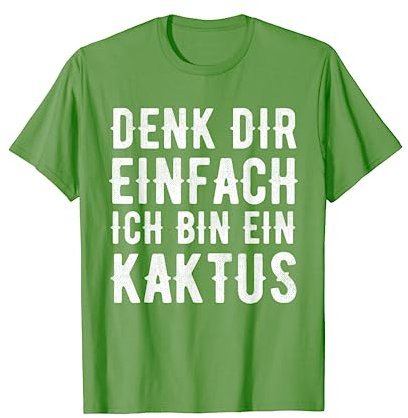 Kaktus Faschingskostüme für Karneval Kaktuskostüm Kaktusse T-Shirt