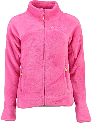 Canadian Peak Udilas Lady - Giacca Zip Pile Sottile Donna - Autunno Inverno Primavera Caldo Donna - Maglione A Maniche Lunghe Pelliccia Morbido Comfort Outdoor (Fucsia M-taglia 2)