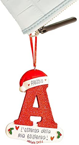 Weihnachtsbuchstabe Anhänger Dekoration | Hängende Weihnachtsbau Ornamente | Englisch Buchstabe Anhänger Weihnachtsbaum Holz Hängende Ornamente