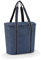 Reisenthel Unisex Shopper-OV4113 Shopper, Herringbone Dark Blue