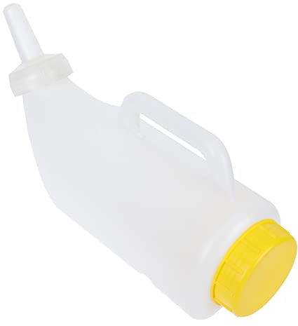 Yardwe 1pezzi Bottiglia Per Allattamento Agnelli Contenitore Resistente Per Vitelli e Piccoli Animali Design Ergonomico e Facile Da Riempire Utile Per Alimentazione Del Bestiame