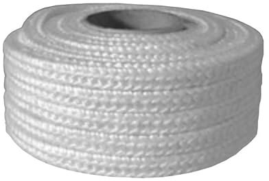 OdM Corda Sigillante Ignifuga per Stufa in Fibra di Vetro 2 m Guarnizione per Camino (16x16)