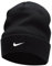 Nike FB6527-010 U NK Peak Beanie SC MTSWSH L Hat Unisex Adult Black/METALLIC Silver Größe 1SIZE