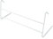 AHS - 2 Bar Radiator Airer - Clothes Drying Rack - Hanging Towel Rail - Lightweight Laundry Dryer - Over Radiator Clothes Airer - Strong Metal Hanger - Clothes Holder Rack - Metal, White g(1x)