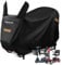 Roller Abdeckung,420D Seniorenmobil Rollerabdeckung Langlebig Scooter Schutzhülle Motorrad Plane Motorrad Abdeckplane Outdoor (144 * 68 * 99 cm)