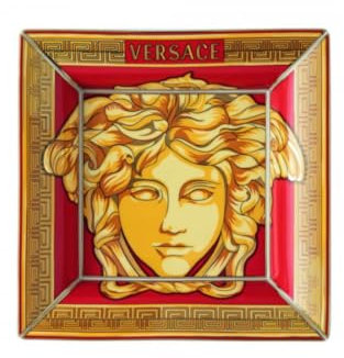 Versace [A Medusa Amplified Golden Coin Schale 18 cm