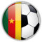 WildeBabsKLBT 11cm Hochwertiger Premium Auto-Aufkleber Sticker Decal Autoaufkleber Klebefolie Kamerun Flagge Fahne Wappen Fußball Handball Ball H1133