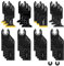 28PCS Oscillating Saw Blades Set, Include 6PCS Titanium Multitool Blades Cut Saw Blades Fast Speed Cutting for Wood, Metal for Dewalt Rockwell Milwaukee Makita Ryobi