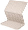 NiHome Trifold Abtropfmatte Silikon 59,4 x 32,5 cm, Faltbar Extra-Groß für Spüle & Geschirr, Rutschfest & Hitzebeständig, Platzsparend für die Küche (Beige)