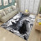 Hundedecke Bettbank Schlafzimmer Vintage Teppich rot floral Dekoration Wohnzimmer großer Teppich pflegeleicht Outdoor Läufer