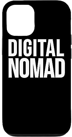 Hülle für iPhone 14 Digitaler Nomade