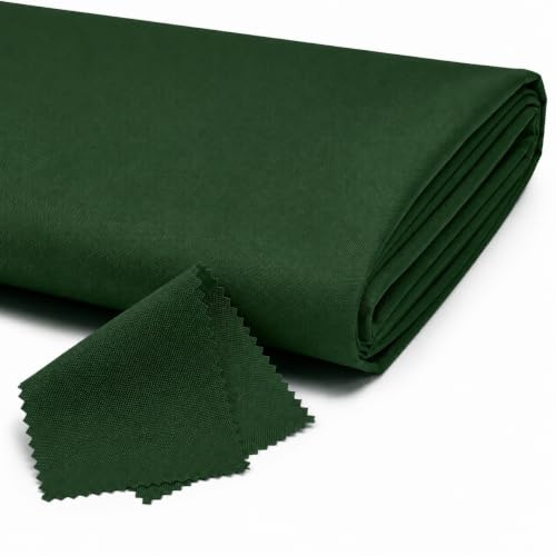 Waterproof Canvas Fabric by The Metre – Heavy Duty 600D Outdoor Upholstery Material for Garden Furniture, Cushion Covers, Campervans, Gazebos & Awnings, 147cm Wide (Forest Green)