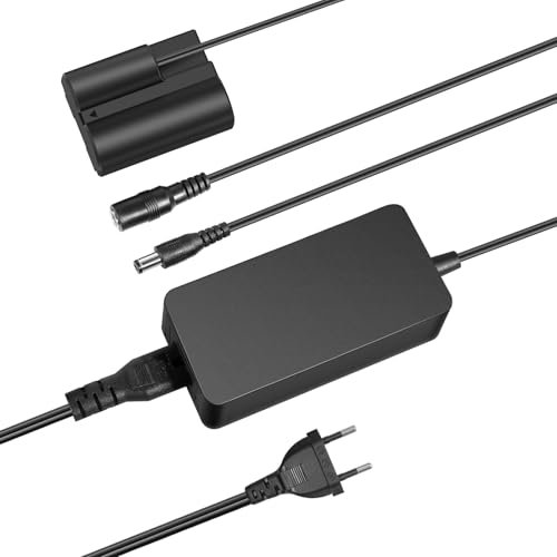 NEEWER NP-W235 Kit Coupleur Batterie Factice Remplacement, Kit Chargeur avec Coupleur DC/Adaptateur AC/Prise EU, Alimentation AC pour FUJIFLIM GFX 100 II GFX 100S GFX 50S II X-H2 X-H2S X-S20 X-T4 X-T5