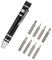 Set Cacciaviti Compatti, Cacciavite con forma di penna, 11cm, Ideale per piccole riparazioni di elettronica, occhiali ecc.