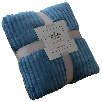 Weiche Flanell-Decken, Winter, warme Decken für Betten, einfarbig, gestreift, Nerz, Überwurf, Sofabezug, Tagesdecke