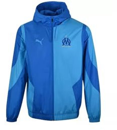 PUMA OM Veste Turquoise Homme 23/24 Bleu L