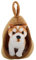 YARNOW 1 Satz Hundehausspielzeug große Hundehütte Nettes Hund ausgestopft Realistisches Stofftier -Welpenspielzeug -Hundehütte Welpenfigur Plüsch Light Brown