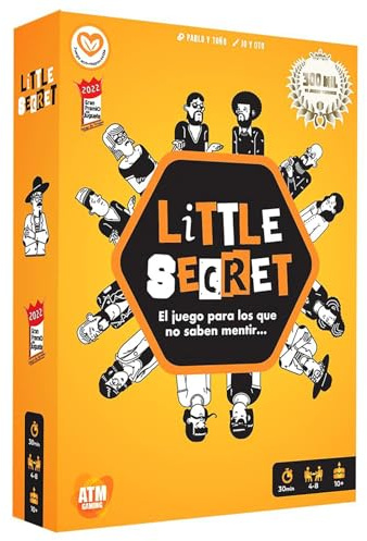 LEGQYJK Li-ttle Secret-Kartenspiel, Kartenspiele für Erwachsene und Familie, Kreativität, Wortassoziationen und Verdächtigungen, Li-ttle Secrete Spiels für 4-9 Spielers, Gesellschaftsspiel(Deutsches)