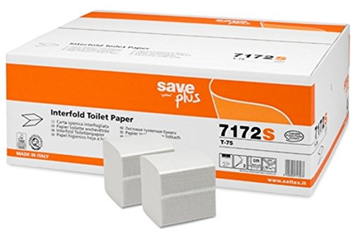 CELTEX - Papier hygiénique intercalé - Carton 9000 pièces