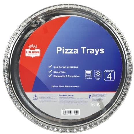 8 unidades 12 29,5 cm aluminio Pizza plato bandeja desechables horno Bake Cook redondo