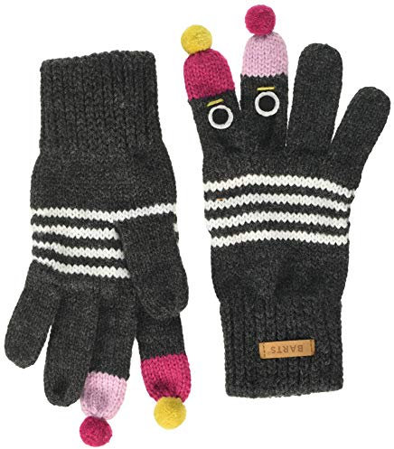 Barts Jungen Puppet Gloves Handschuhe, Grau (0019-DARK HEATHER 019L), 80 (Herstellergröße: 4)