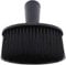 Flybloom Outil De Nettoyage De Cheveux De Ménage De Coiffeur De Brosse De Salon De Coiffure De Brosse De Cou De Plastique (Noir)