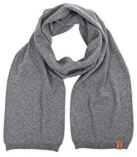 Elkline Strickschal mit Kaschmir unifarben, Farbe:grau